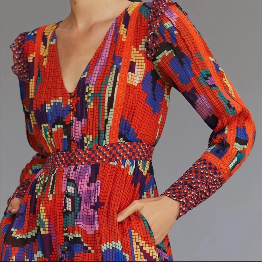 By Anthropologie | Tropical Maxi Dress - Picture 2 of 16